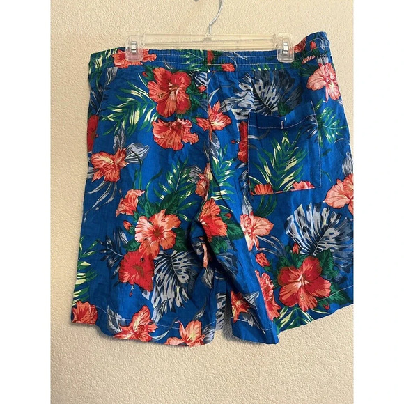 NWT Jogal Size Large Set Shirt And Shorts Tropical Floral Vacation - Picture 12 of 14